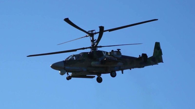 Ка-52 вертолёт