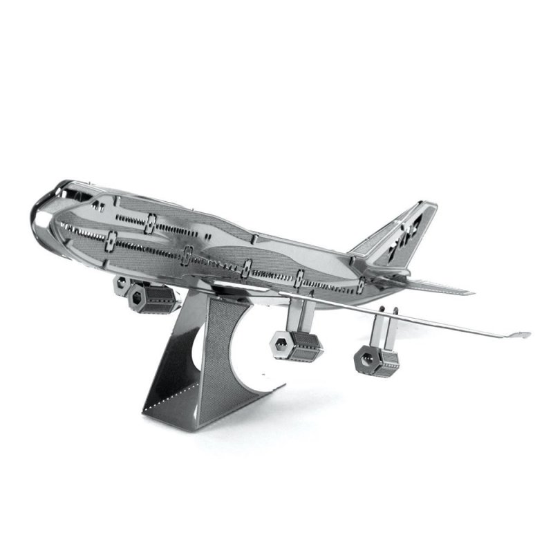 Металлический 3d конструктор самолет Боинг Boeing 747 Metal Earth fascinations 22417