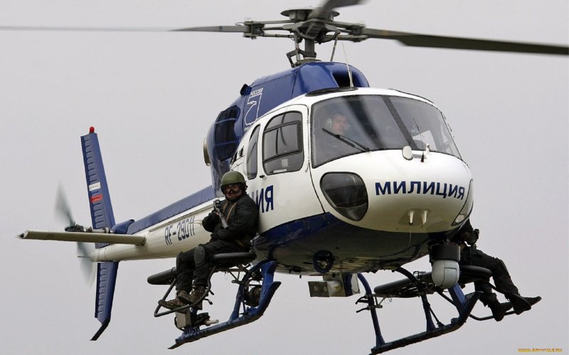 Полицейский вертолет России