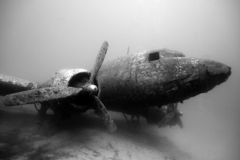 Heinkel 111 на дне черного моря