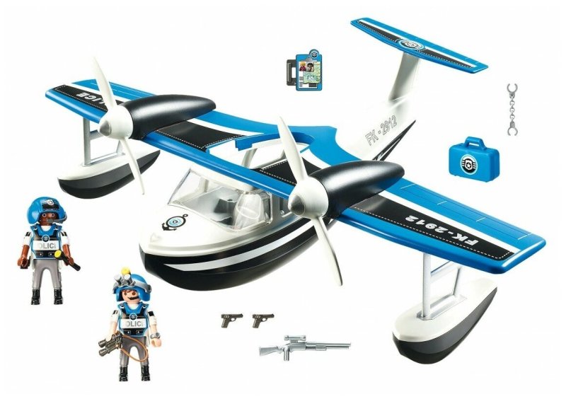 Полицейский самолет Плеймобил