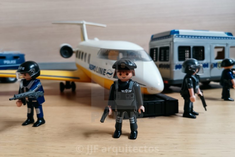 Полицейский самолет Плеймобил