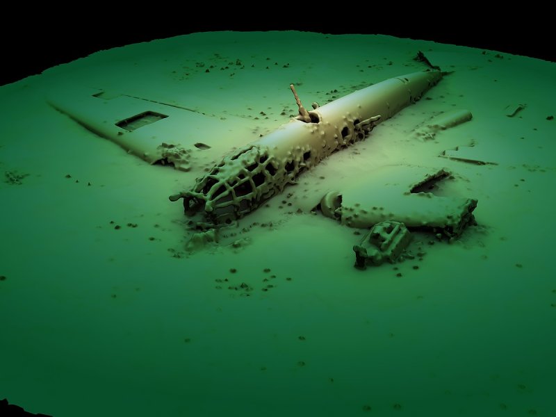 Heinkel 111 на дне черного моря
