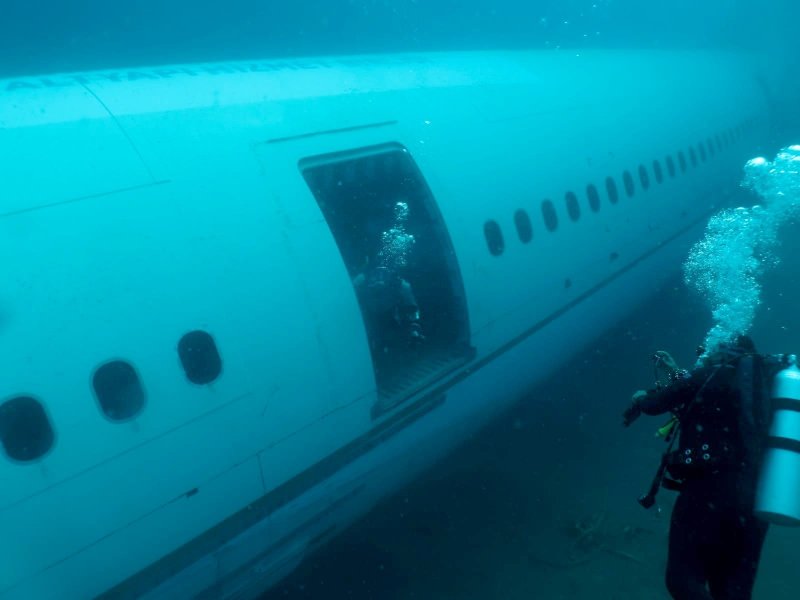 Затонувший Airbus а300