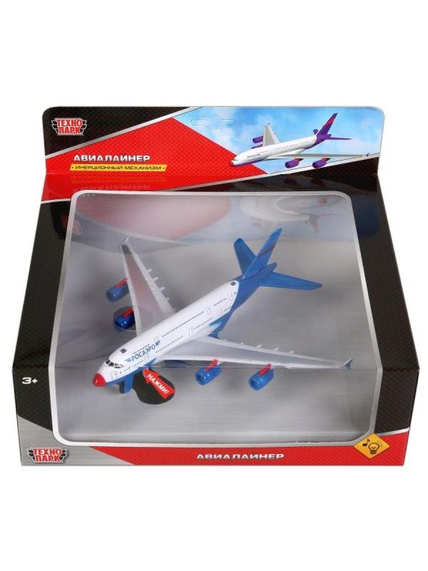 Авиалайнер Технопарк инерционный 244950