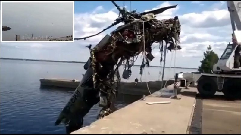 Российские вертолеты над Гостомелем