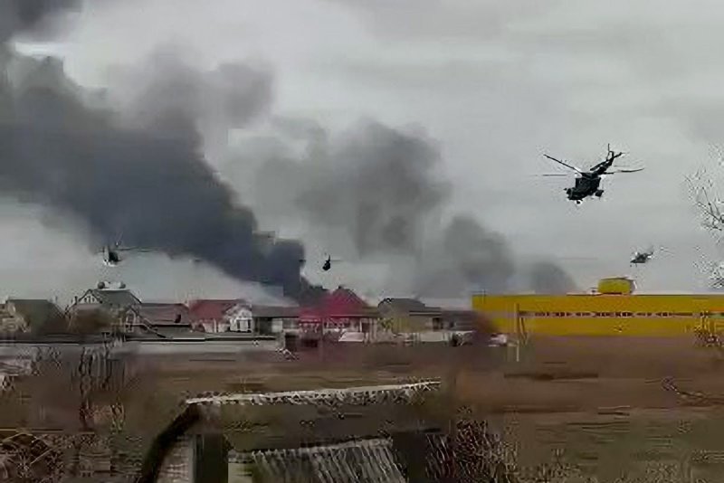 Обстрелы российских аэродромов украинцами