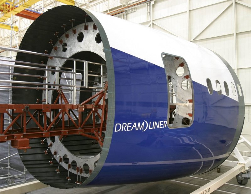 Boeing 787 композиционные материалы