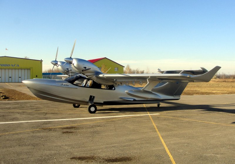 Самолет амфибия л-44 Rotax-914