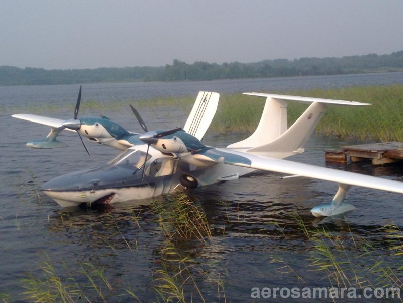Самолет амфибия л 44