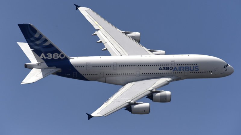 А380 вид сбоку