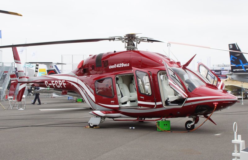 Bell 429wlg внутри