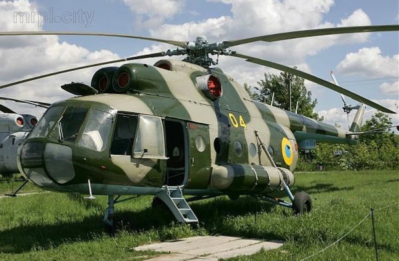 Вертолёт ми-8 военный