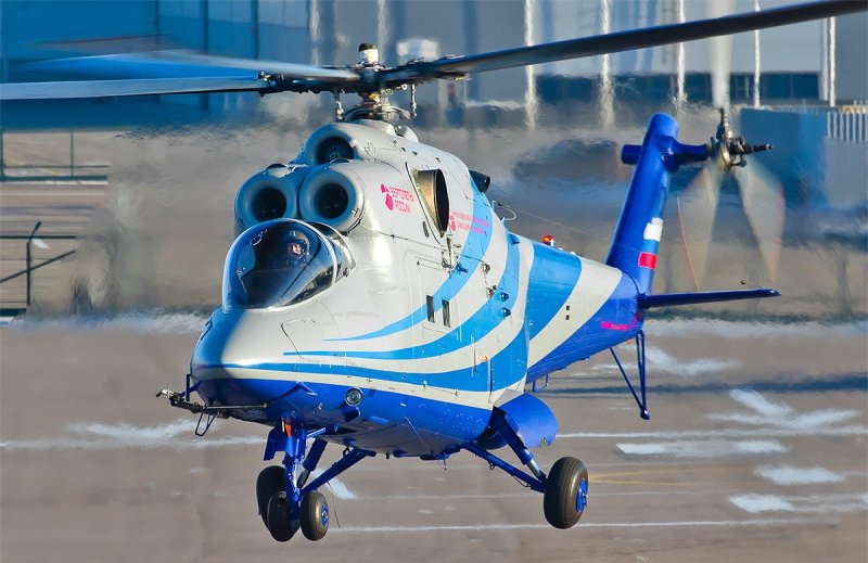 Экспериментальный вертолет ЛЛ ПСВ ми-24лл