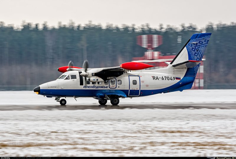 Самолёт l-410 Turbolet