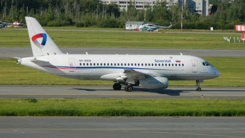 Самолет Калининград внутри