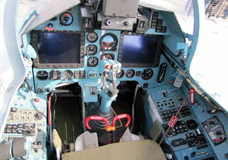 Су-30мкк кабина