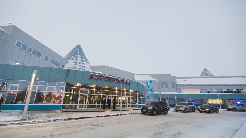 Здание аэропорт Ханты-Мансийск