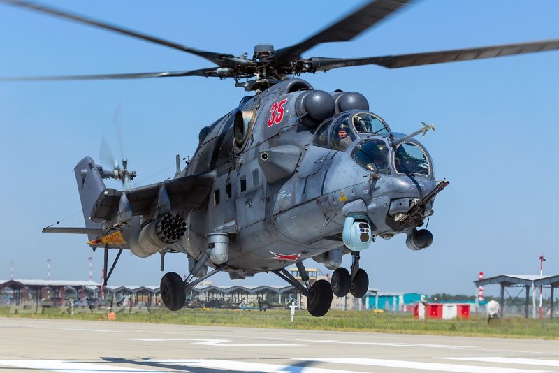 Ми-35 с БКО Витебск