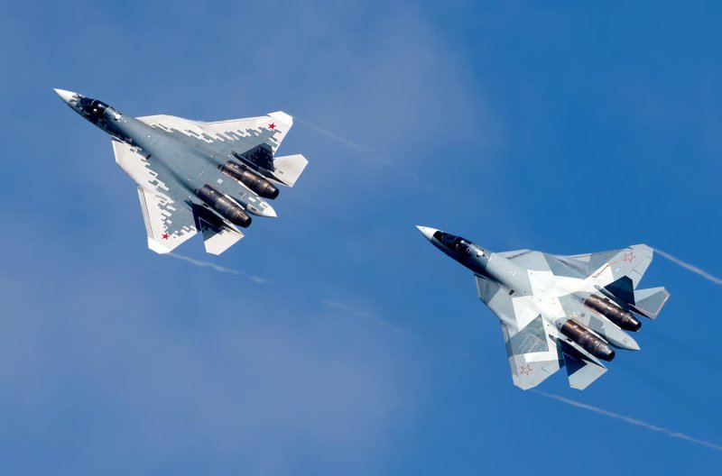 Российский истребитель 5 поколения Су 57