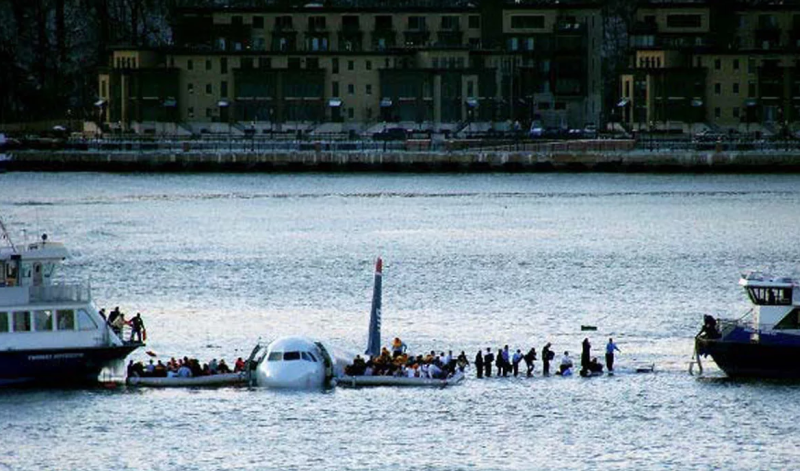 Гудзон 15 января 2009
