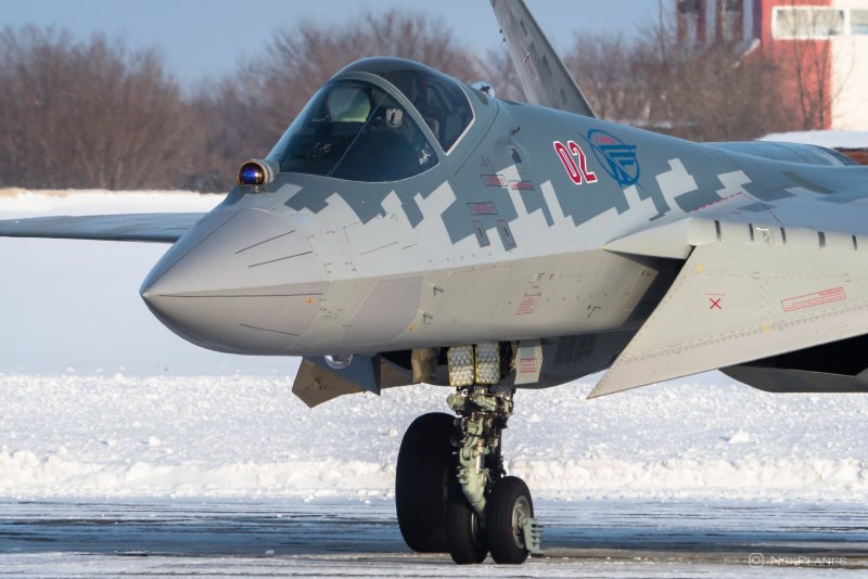 Су-57 реактивный