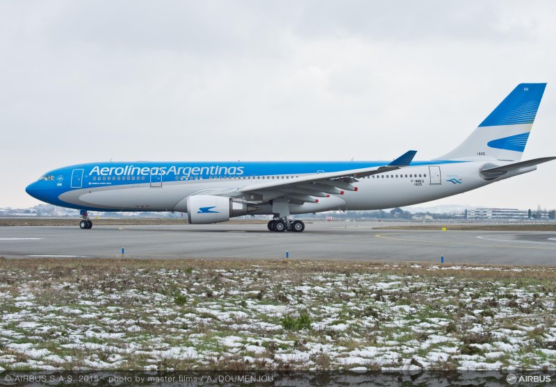 Airbus a330-200 авиакомпании aerolineas Argentinas