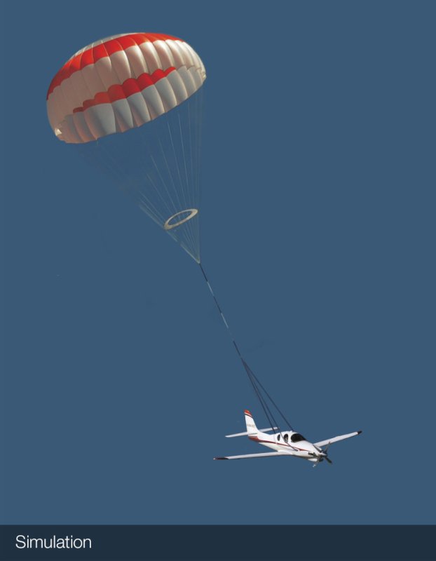 Cirrus sr22 парашют