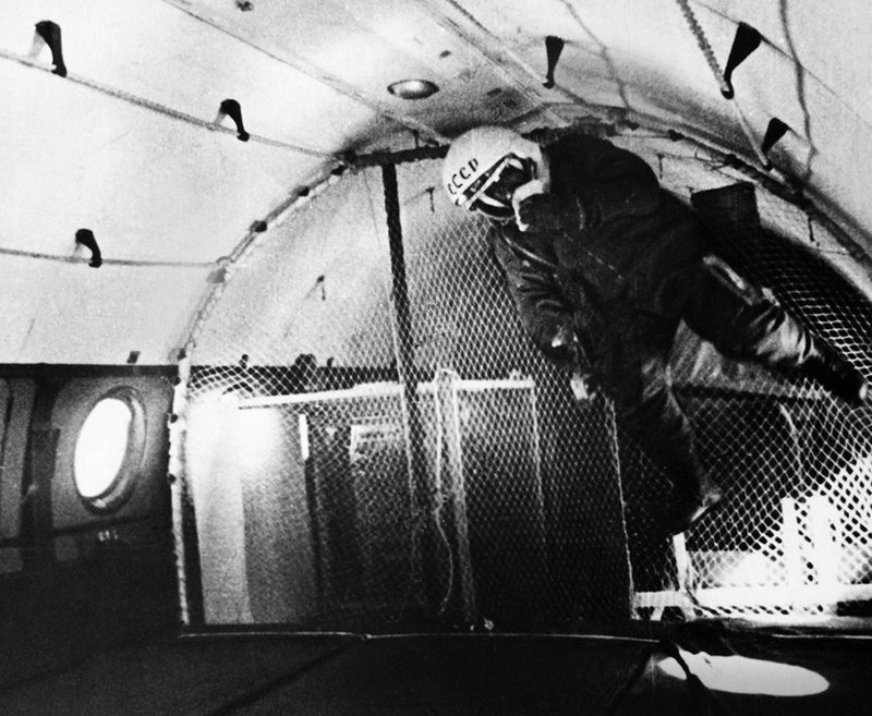Тренировки Космонавтов в 1961г