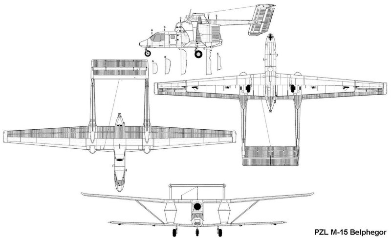 PZL (WSK-Mielec) m-15 Belphegor самолёт