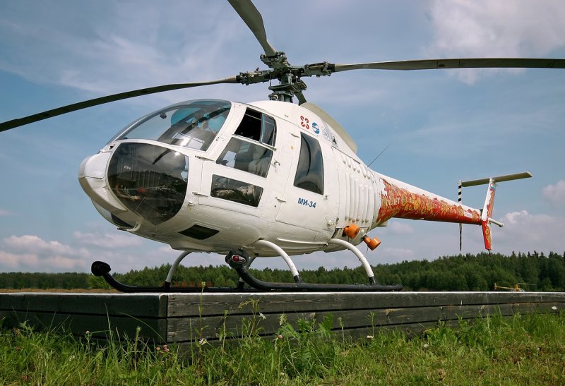 Вертолет ми 34с1