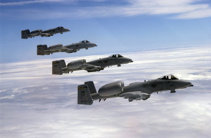 Истребитель a-10 Thunderbolt
