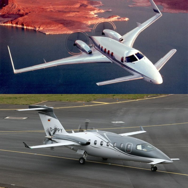 Самолет Piaggio p.180 Avanti EVO