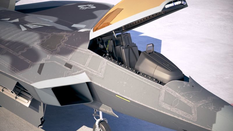 Lockheed/Boeing f-22 Raptor кабина