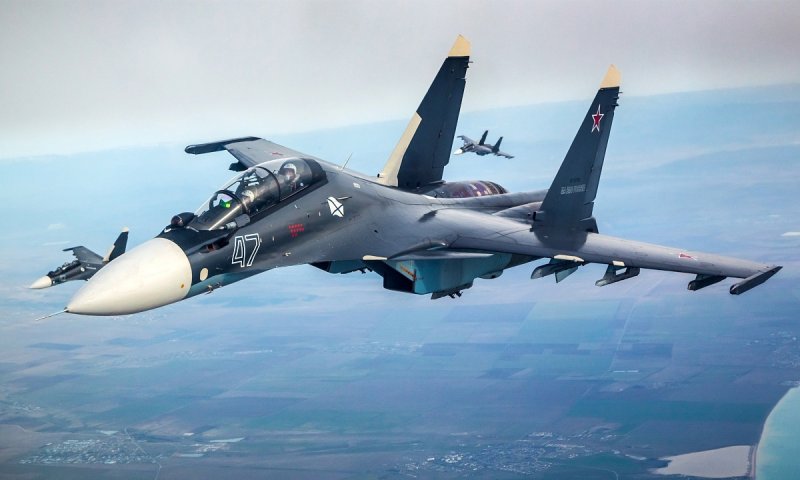 Су-30см морской авиации ВМФ России