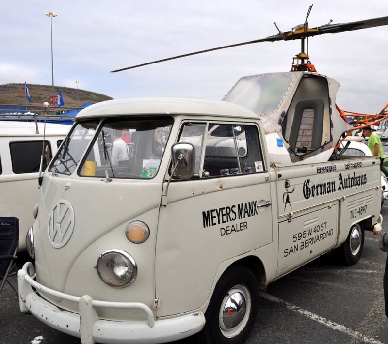Volkswagen Camper вертолет