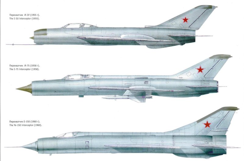 Су-11 перехватчик чертежи