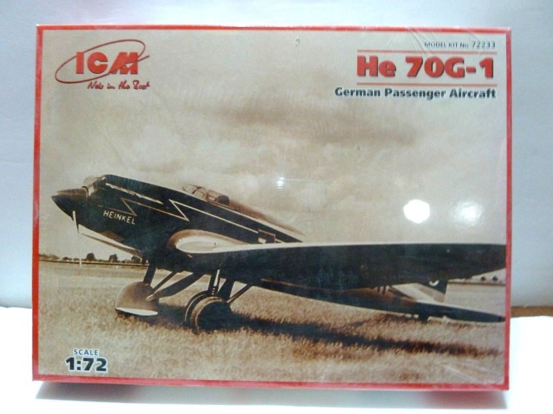 72233 ICM 1/72 he 70g-1
