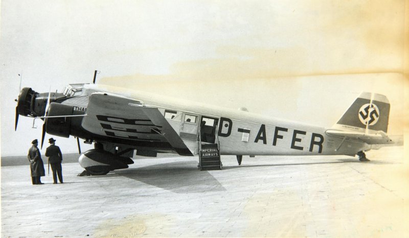Самолет Гитлера ju-52
