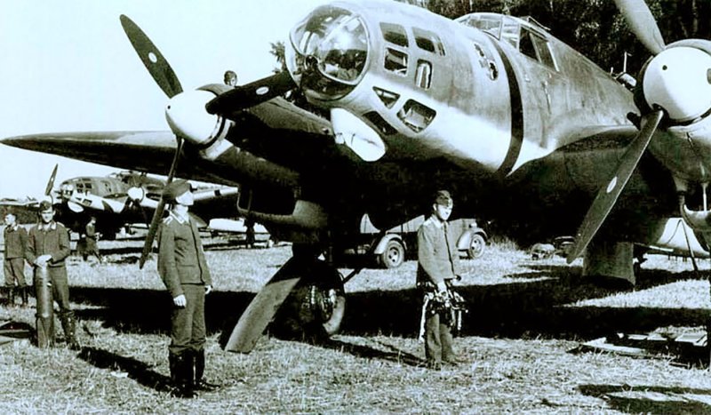 Heinkel he.111b Spain
