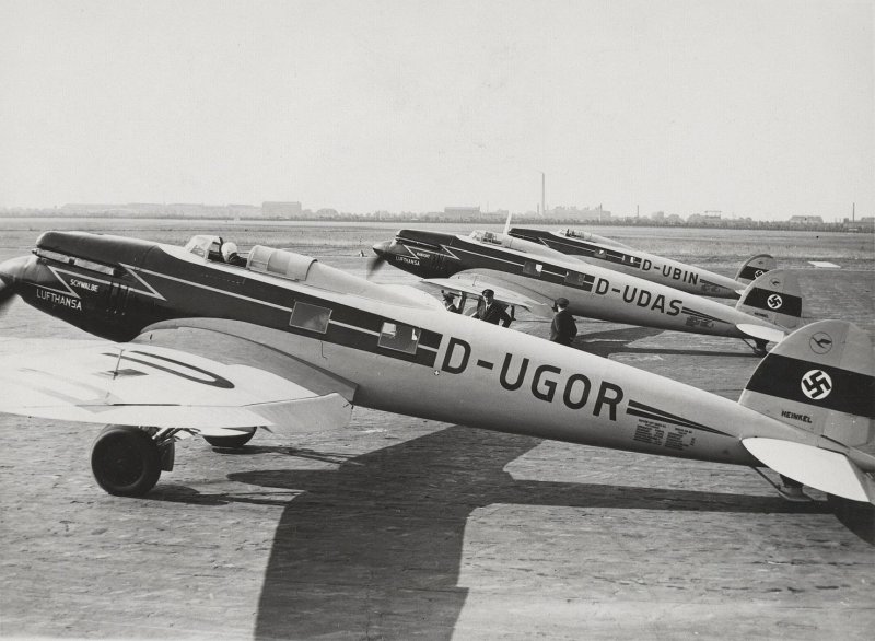 Самолет Heinkel he-70
