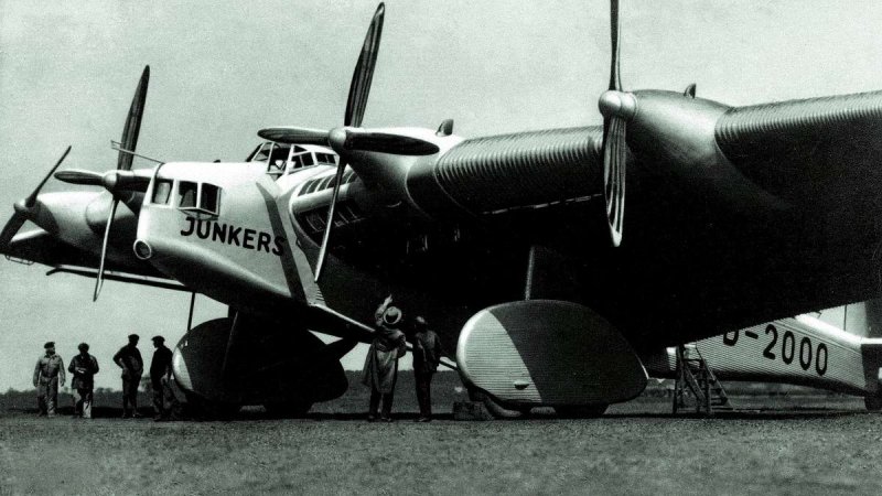 Гигант Хуго Юнкерса - Junkers g 38