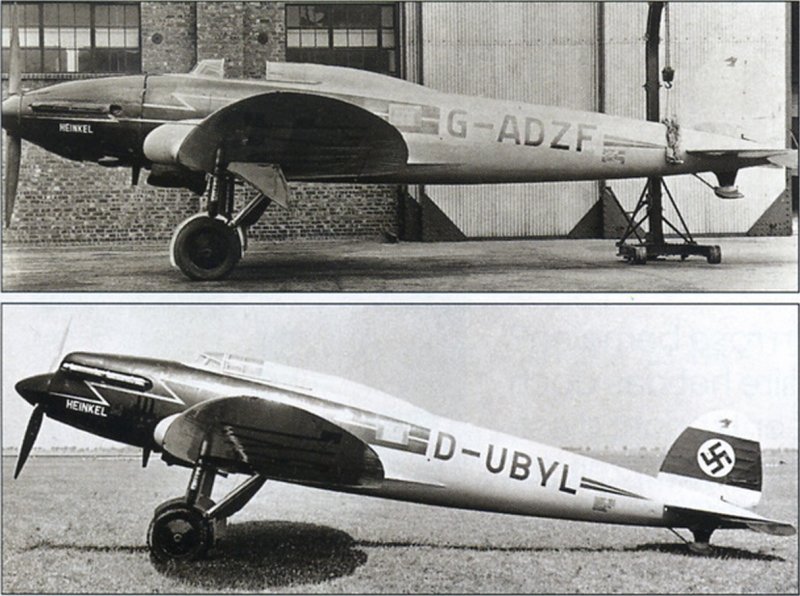Бомбардировщик Хейнкель he-70