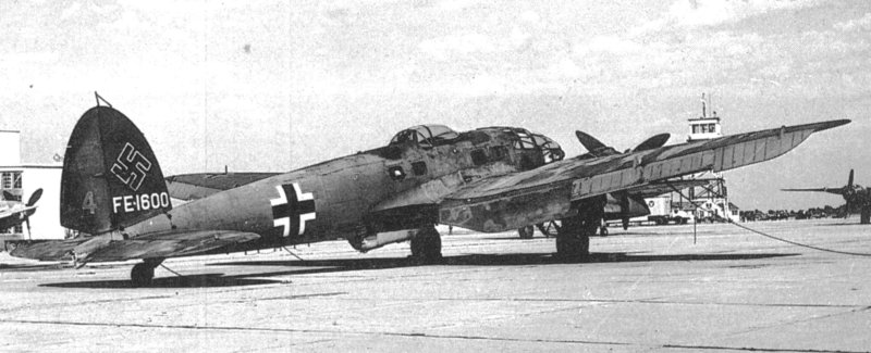 Топливные баки самолета Heinkel he 111