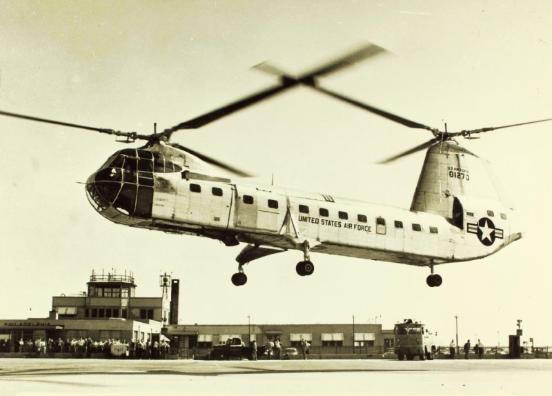 Двухвинтовой вертолет Piasecki h-16