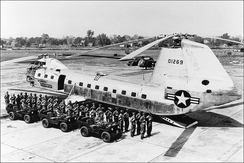 Двухвинтовой вертолет Piasecki h-16