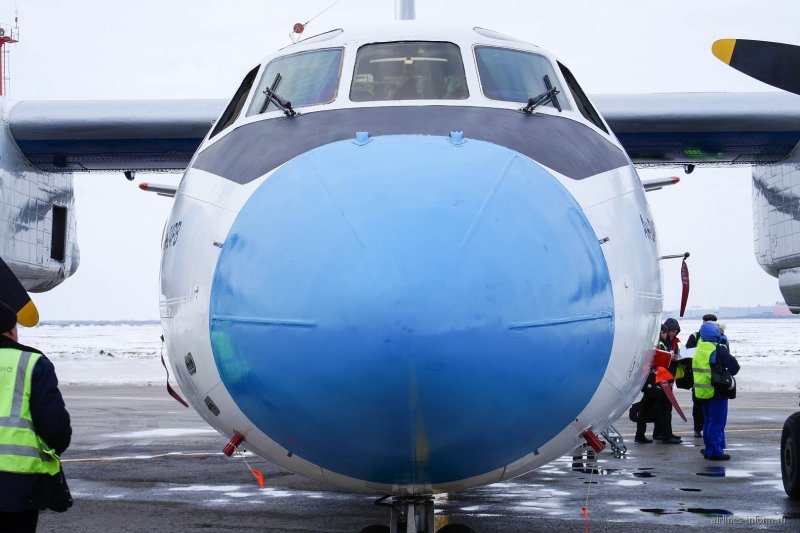 Самолёт АН 24 КРАСАВИА