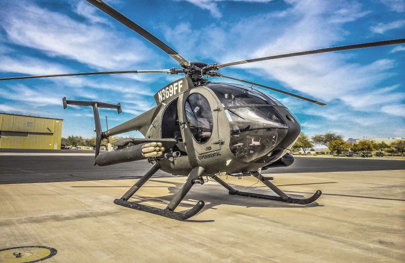 MD 530f вертолет TTX