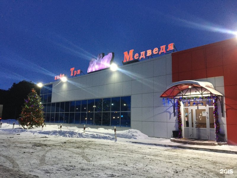 Кафе три медведя Тобольск