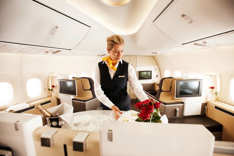 Lufthansa первый класс